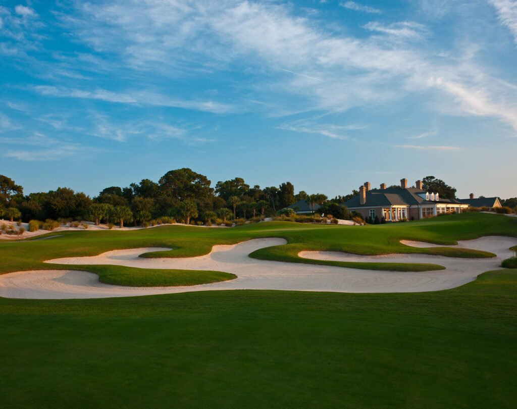 Colleton River Bluffton SC Real Estate Scenic fairway view from one of Colleton River’s championship golf courses